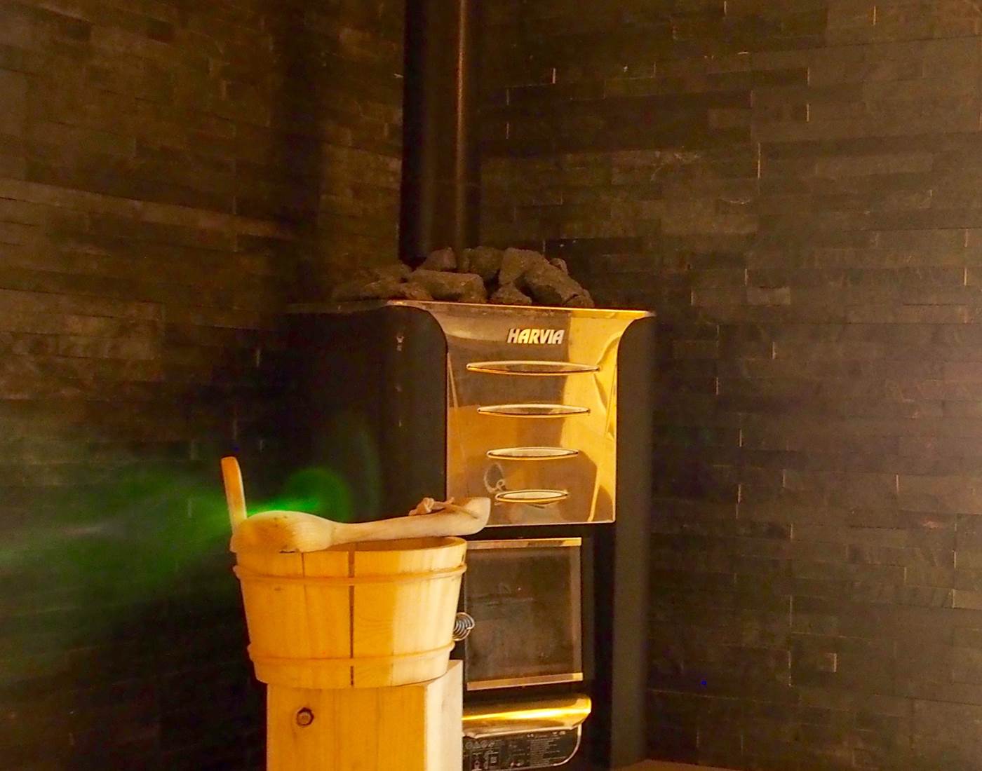 Sauna traditionnel au bois