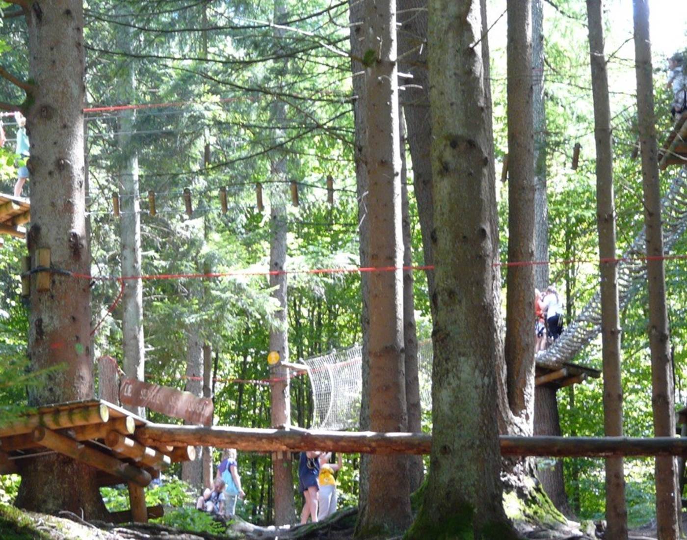 Accrobranche au Lac de Kruth