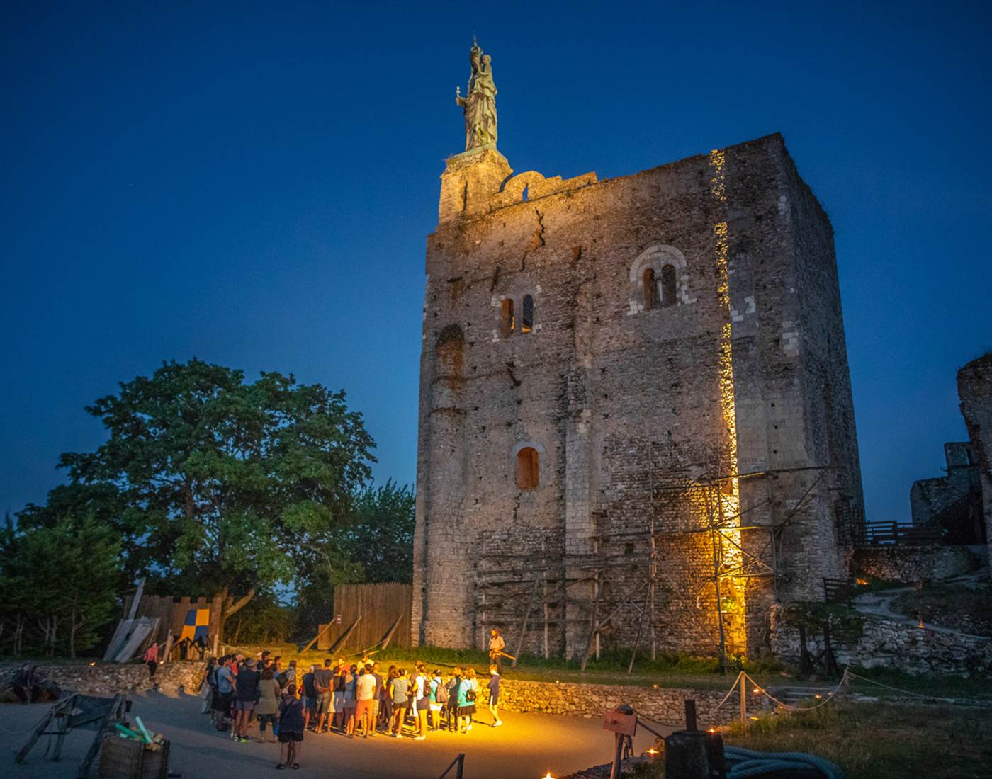Forteresse de Montbazon : © 2018 - David Darrault - ADT Touraine