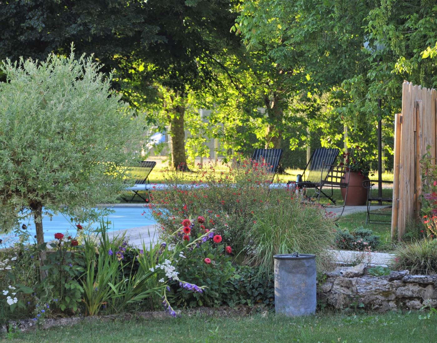 Bleu et vert en Périgord