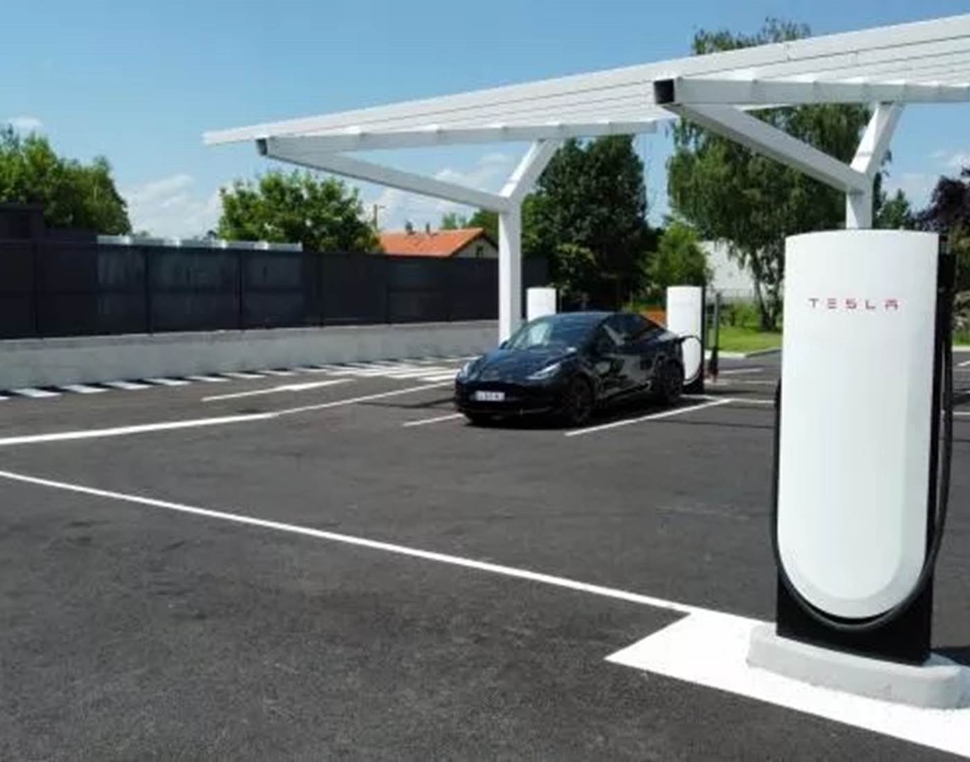 Station de recharge à Riom