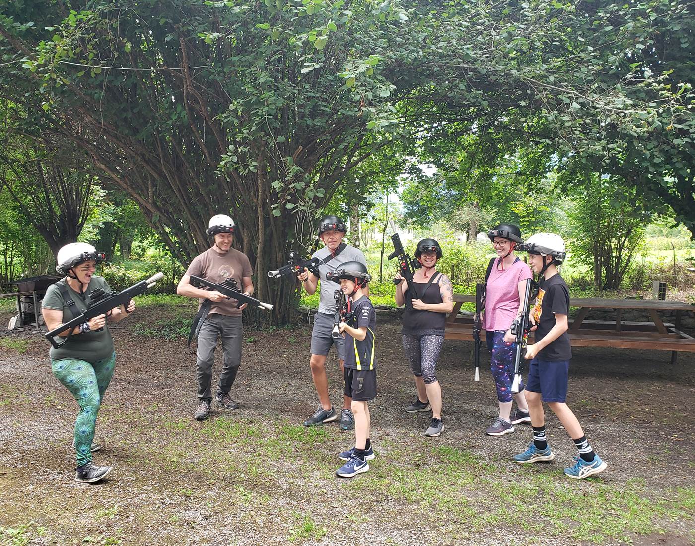 Laser Tag á Base d'antignac