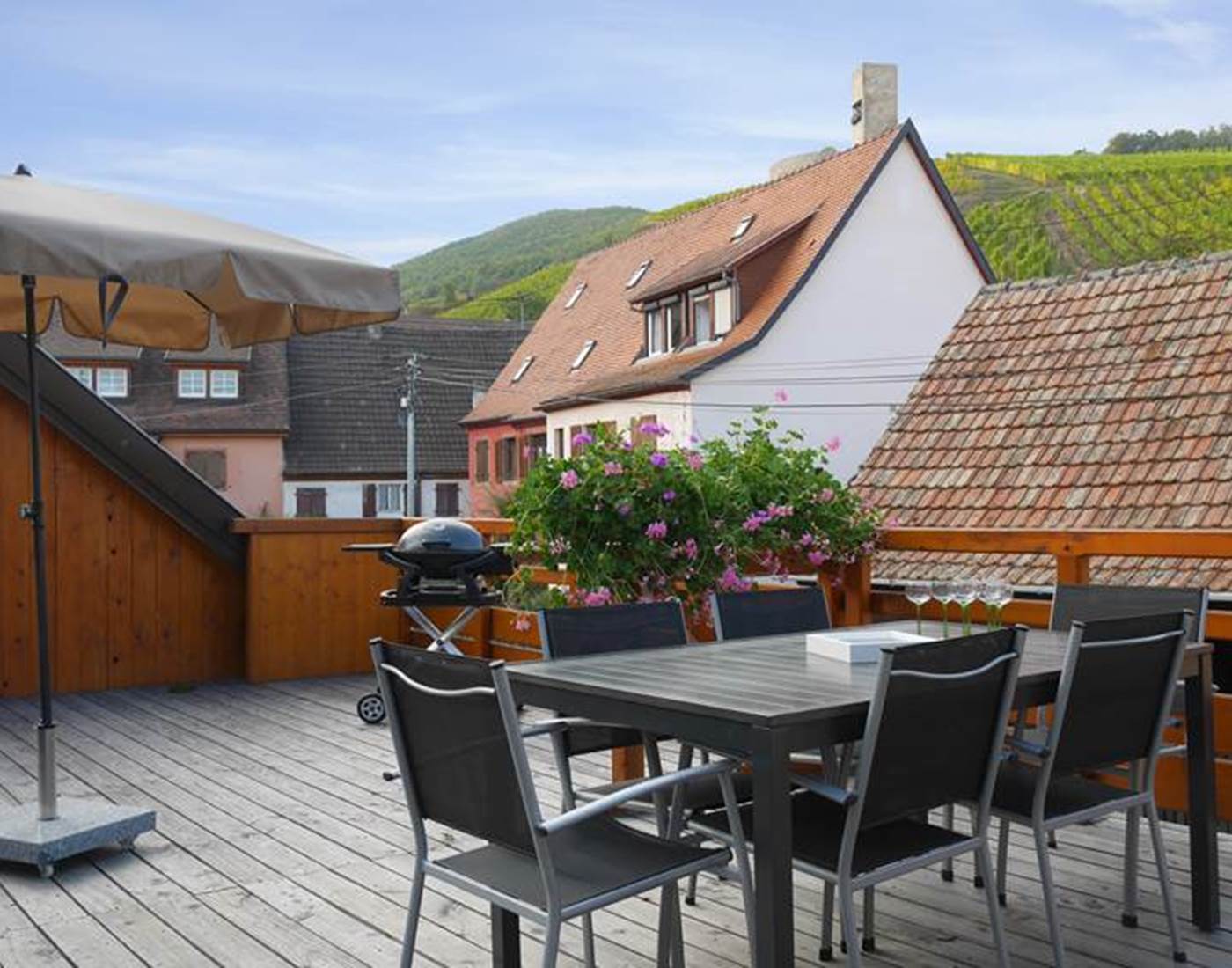 Terrasse Gîte Denis