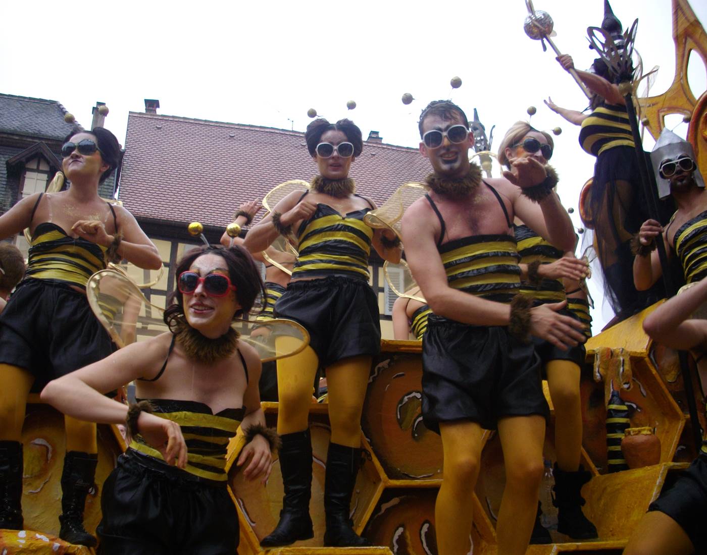Chars lors de la fête des ménétriers à Ribeauvillé début septembre