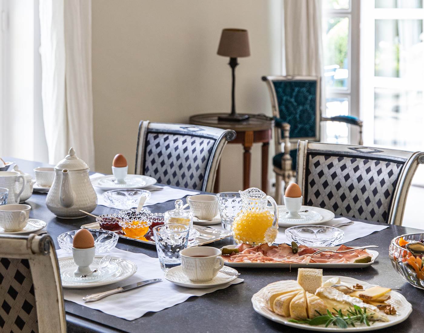 petit-déjeuner vue d'ensemble