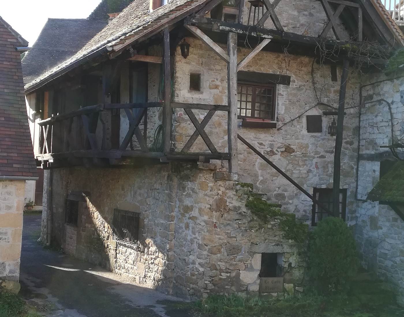 Une maison de Carennac .