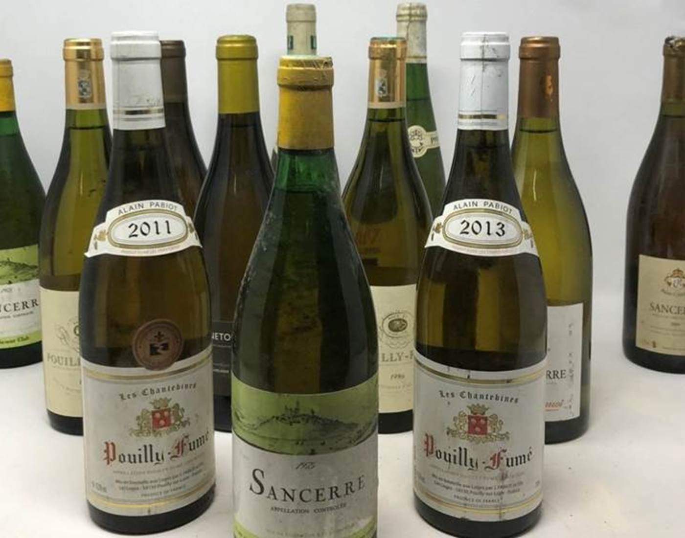 Les différents vins