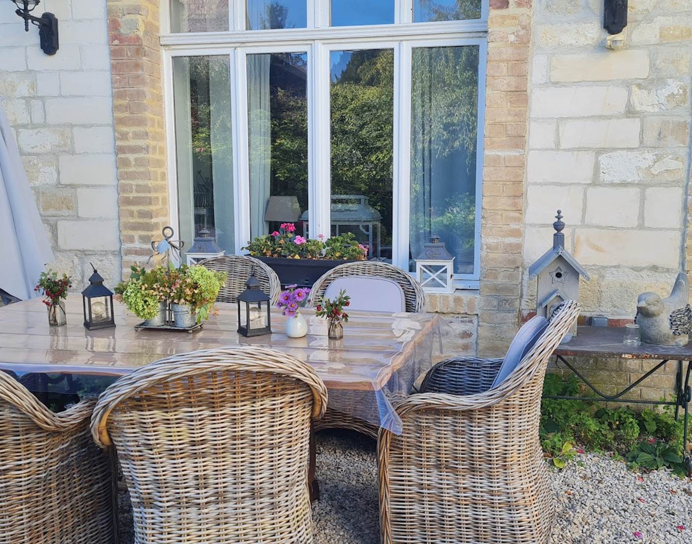 Espace détente extérieur