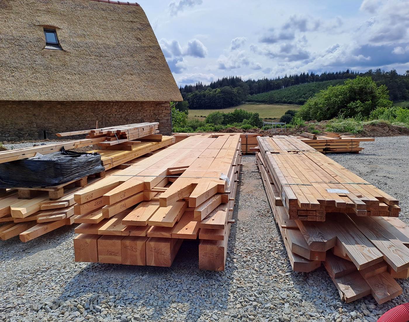 Bois locaux pour les constructions (Comptoir du Bois Egletonnais)
