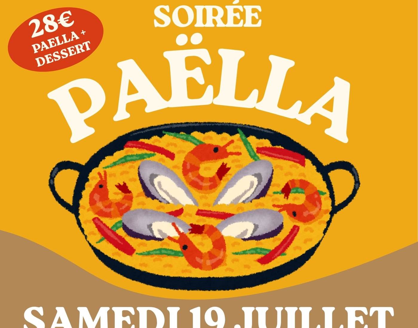 Soirée Paëlla