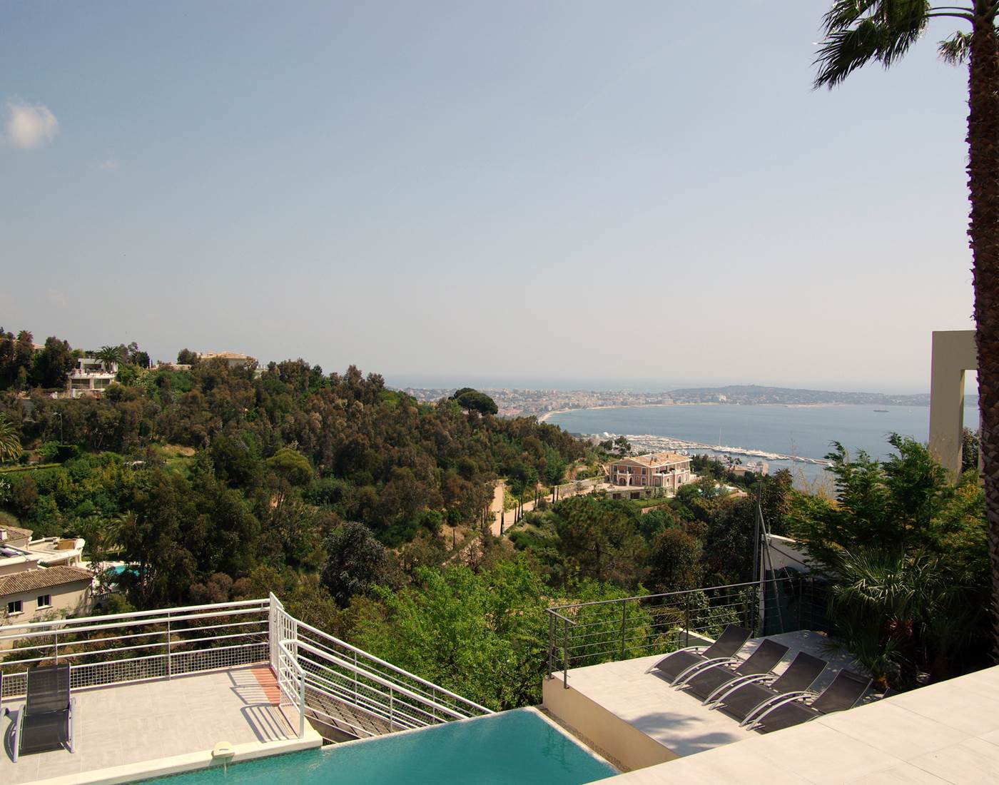 amazing sea vue villa roof top  south france riviera