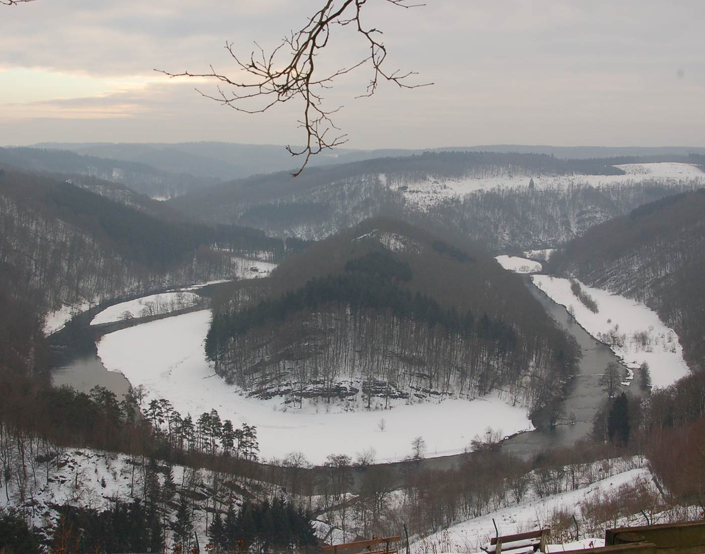 Le Tombeau du Géant, l'hiver  © Thierry de Lannois
