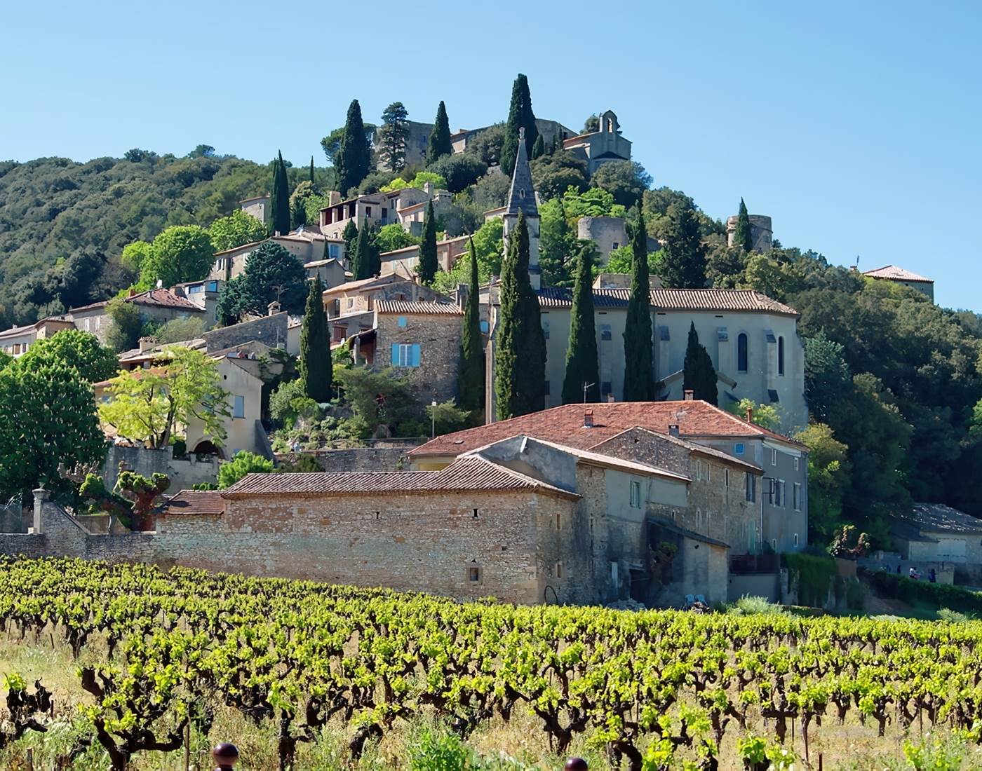 Roc-Sur-Cèze, village classé, classified village