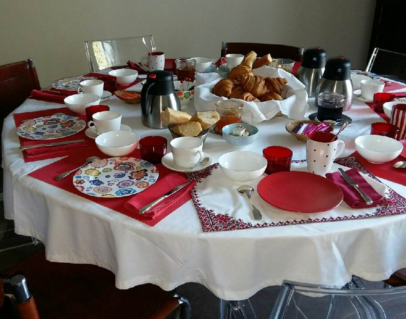 Table du petit-déjeuner