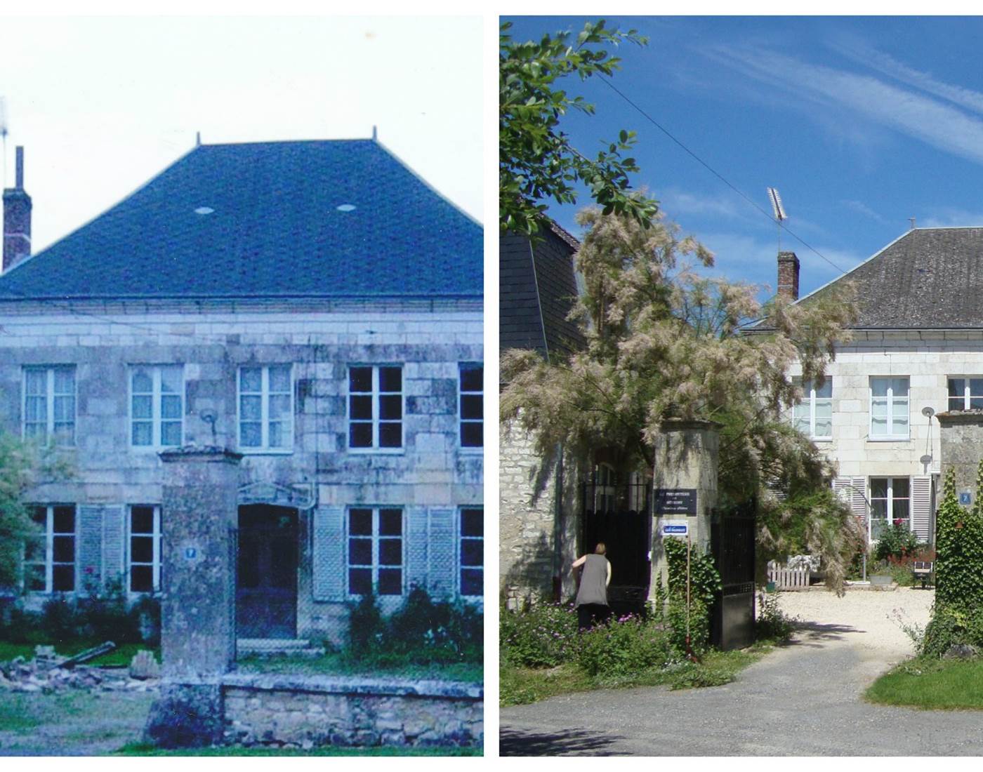 Avant/Après maison principale