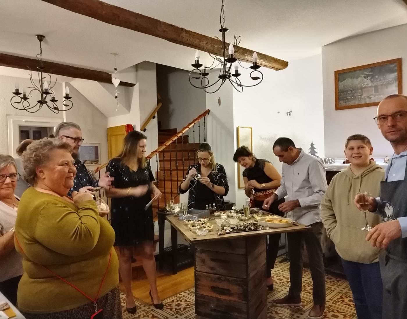 Table d'hôtes spéciale Fêtes de fin d'année à Le Coq du Nord Mailhac