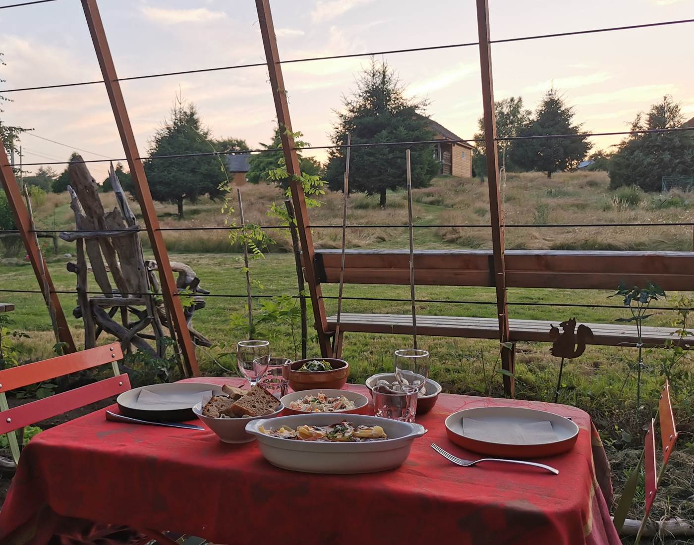 Petit repas cuisiné par Pierre