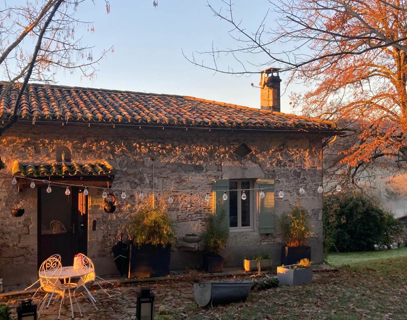 Le Domaine Sainte Raffine, l'hiver