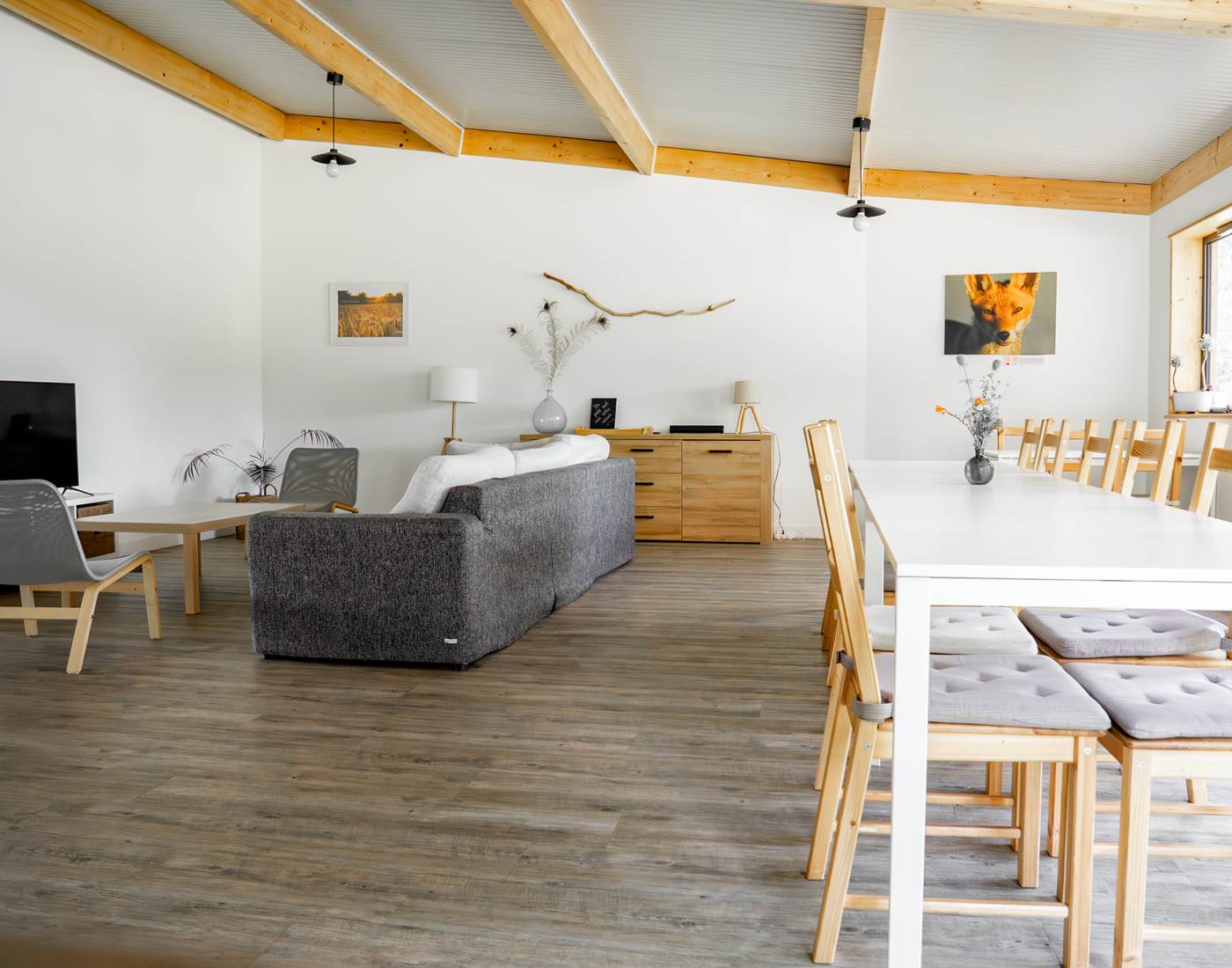 Le Répit de l'Oust - Grande pièce de vie