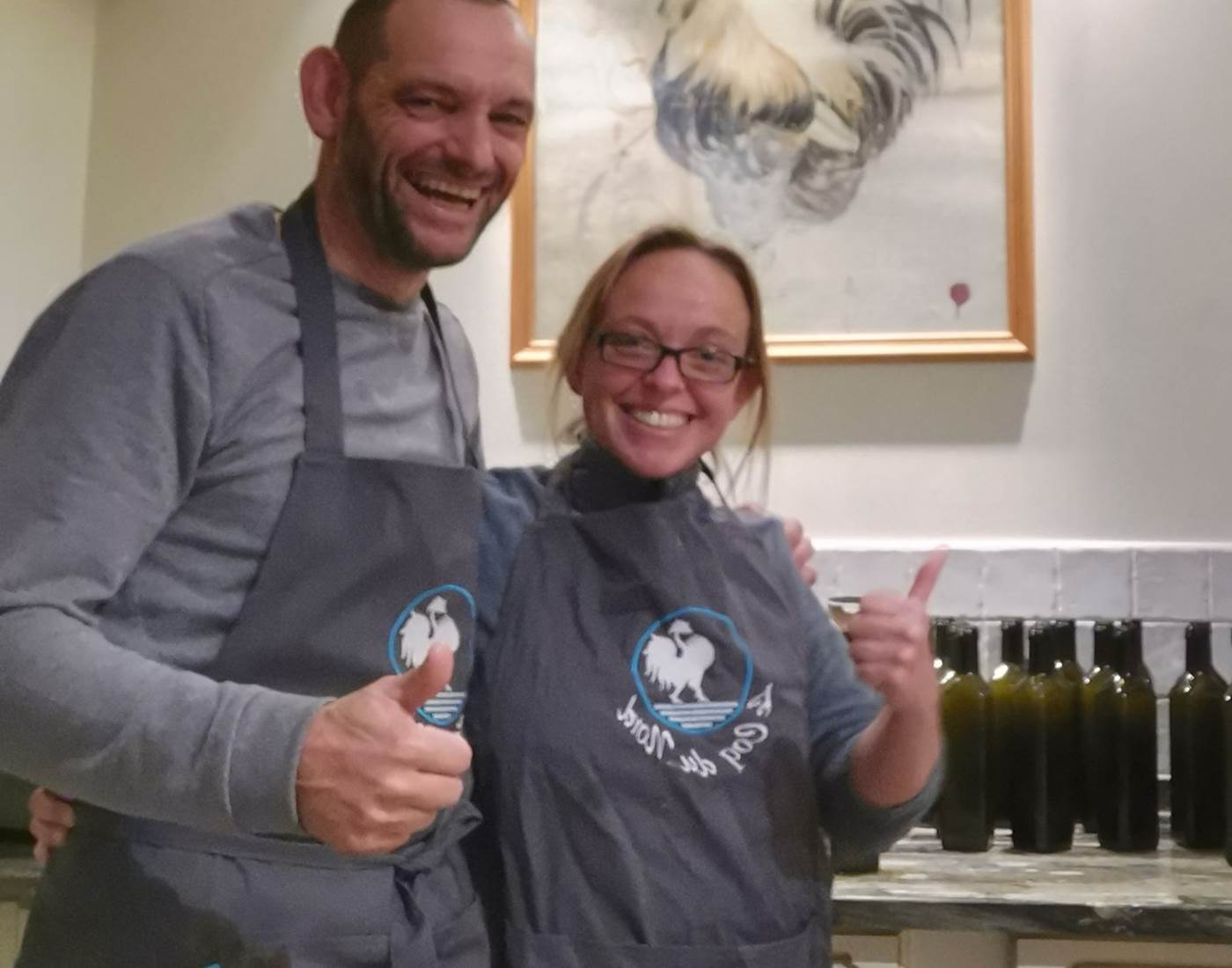 Le Coq du Nord - Mailhac mise en bouteille de l'huile d'olives