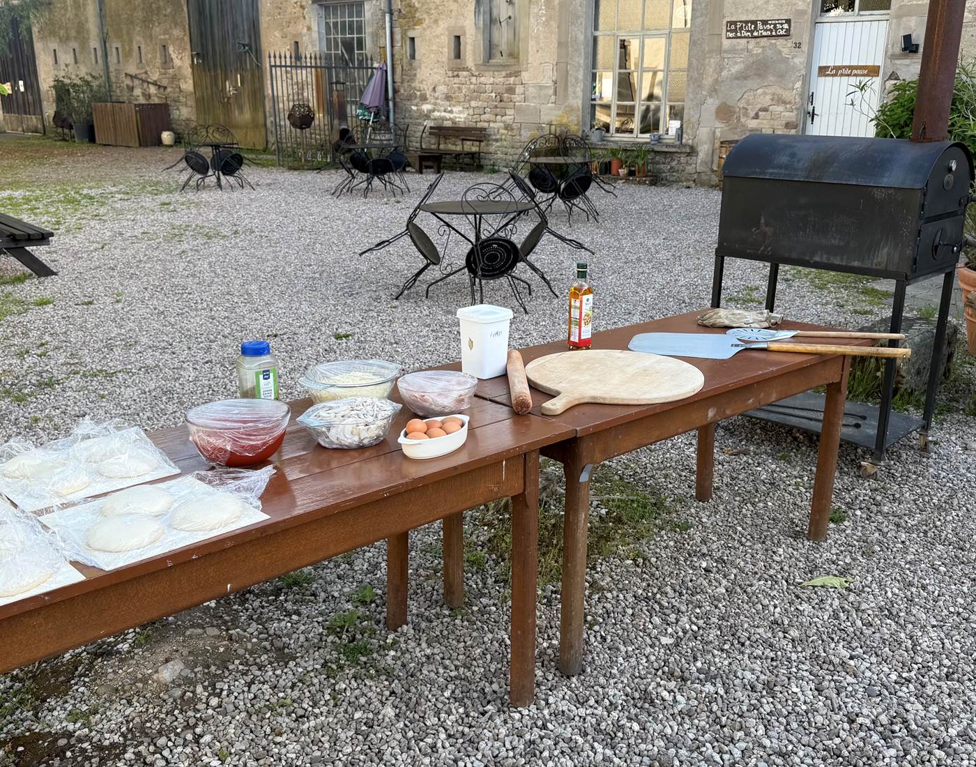 Pizza à volonté à La P'tite Pause de la Manufacture