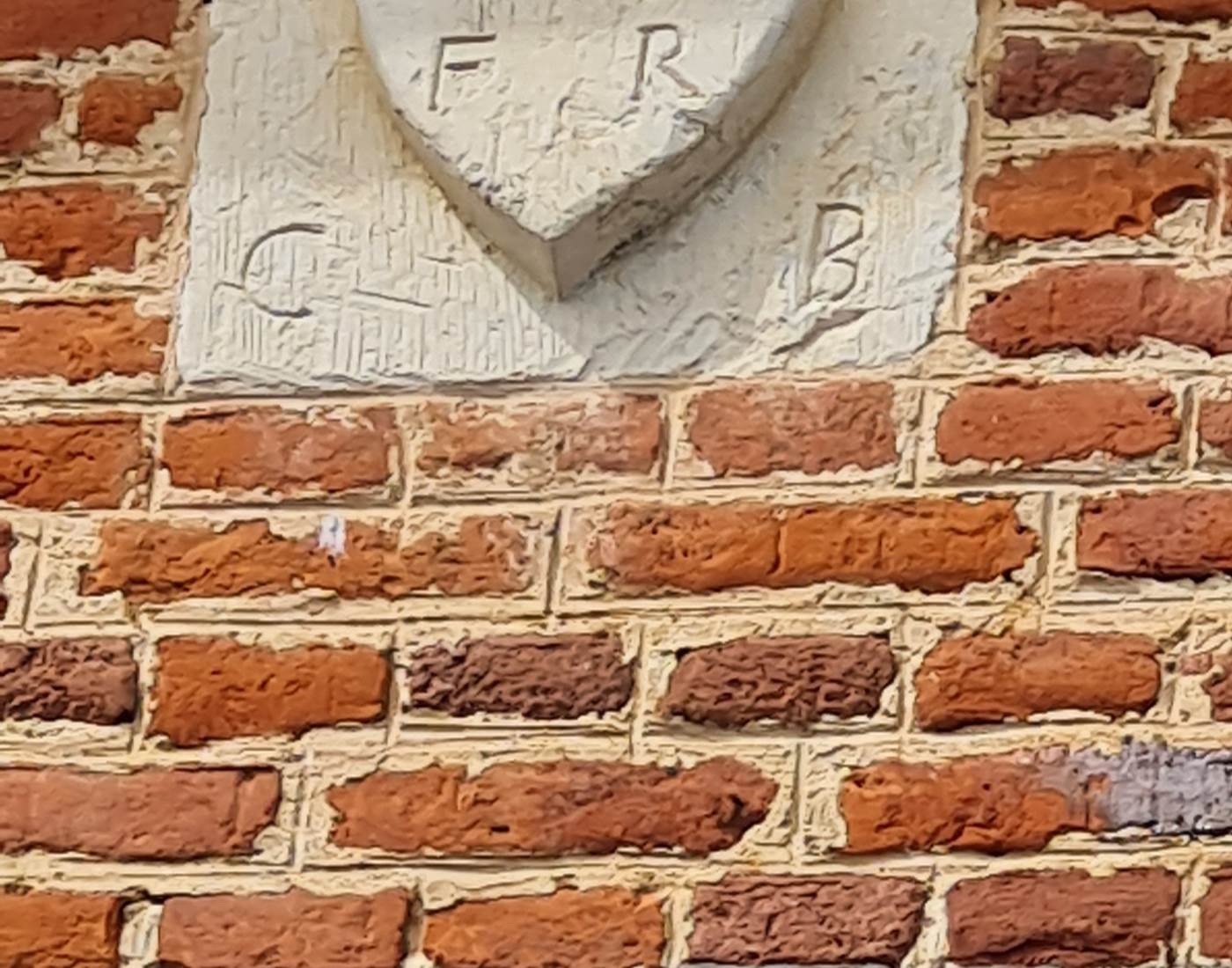 Détail de l'église fortifiée de Parfondeval