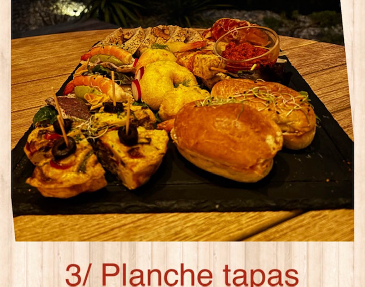 Planche tapas