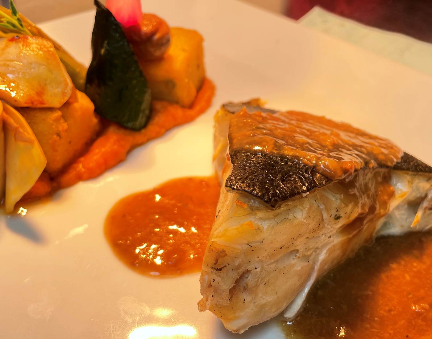 Turbot cèpes et sarriette