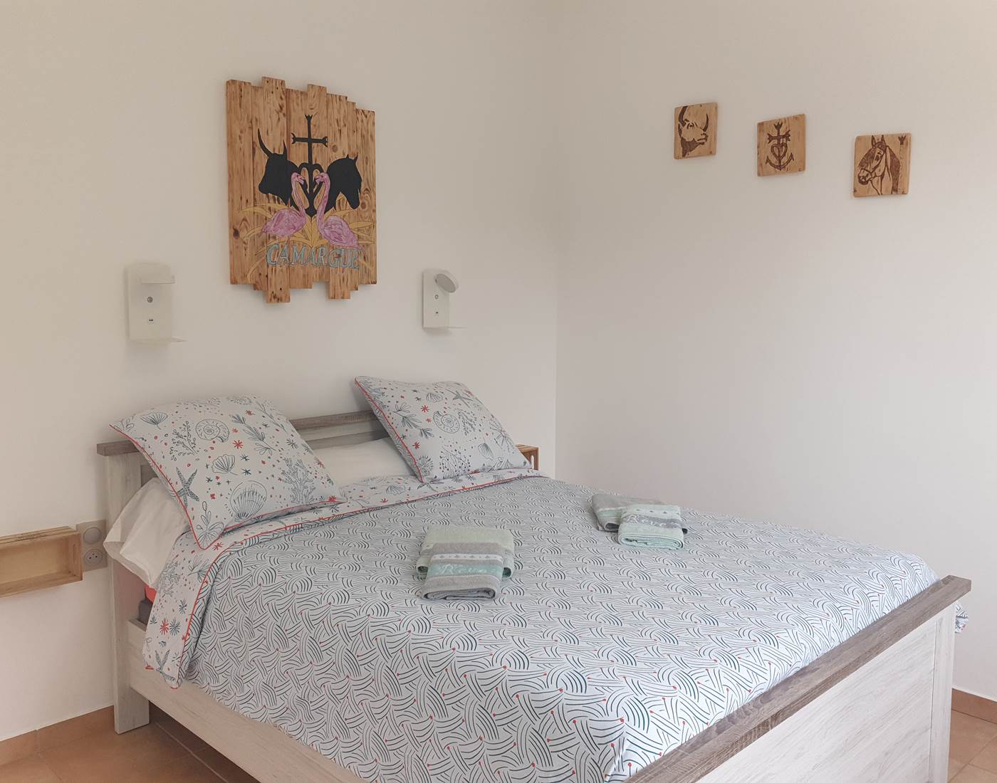 LES CHAMBRES DE MON P'TIT MAS - chambres d'hôtes - propriété rurale - chambre Camargue