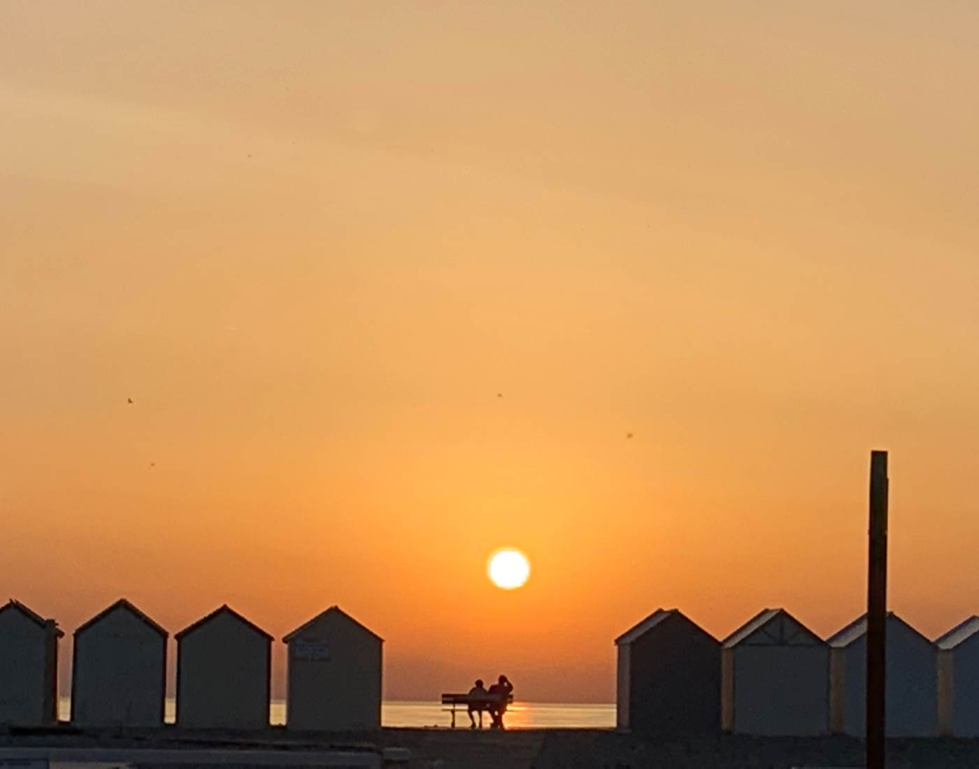 Sur le banc pour contempler...