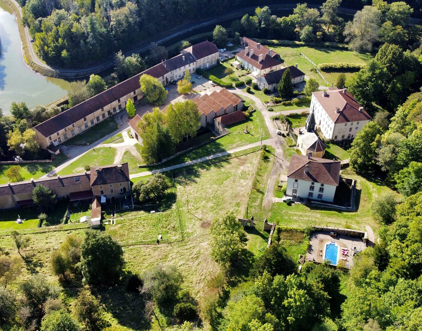Les bâtiments de la Manufacture