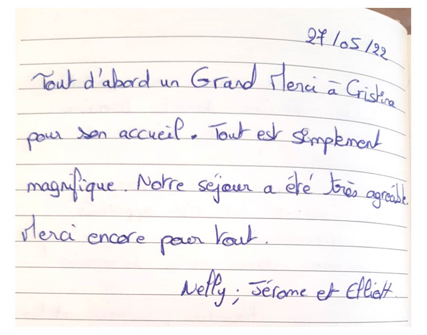 Avis Domaine des Cyclamens 2022