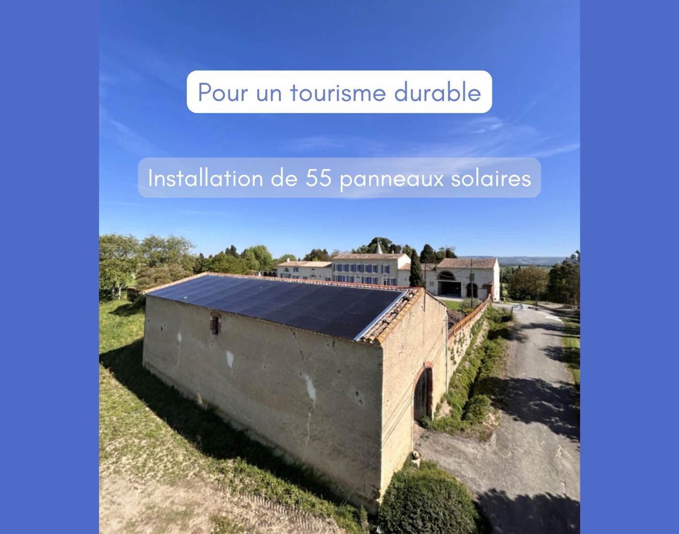 Domaine de Lanis - Panneaux photovoltaiques