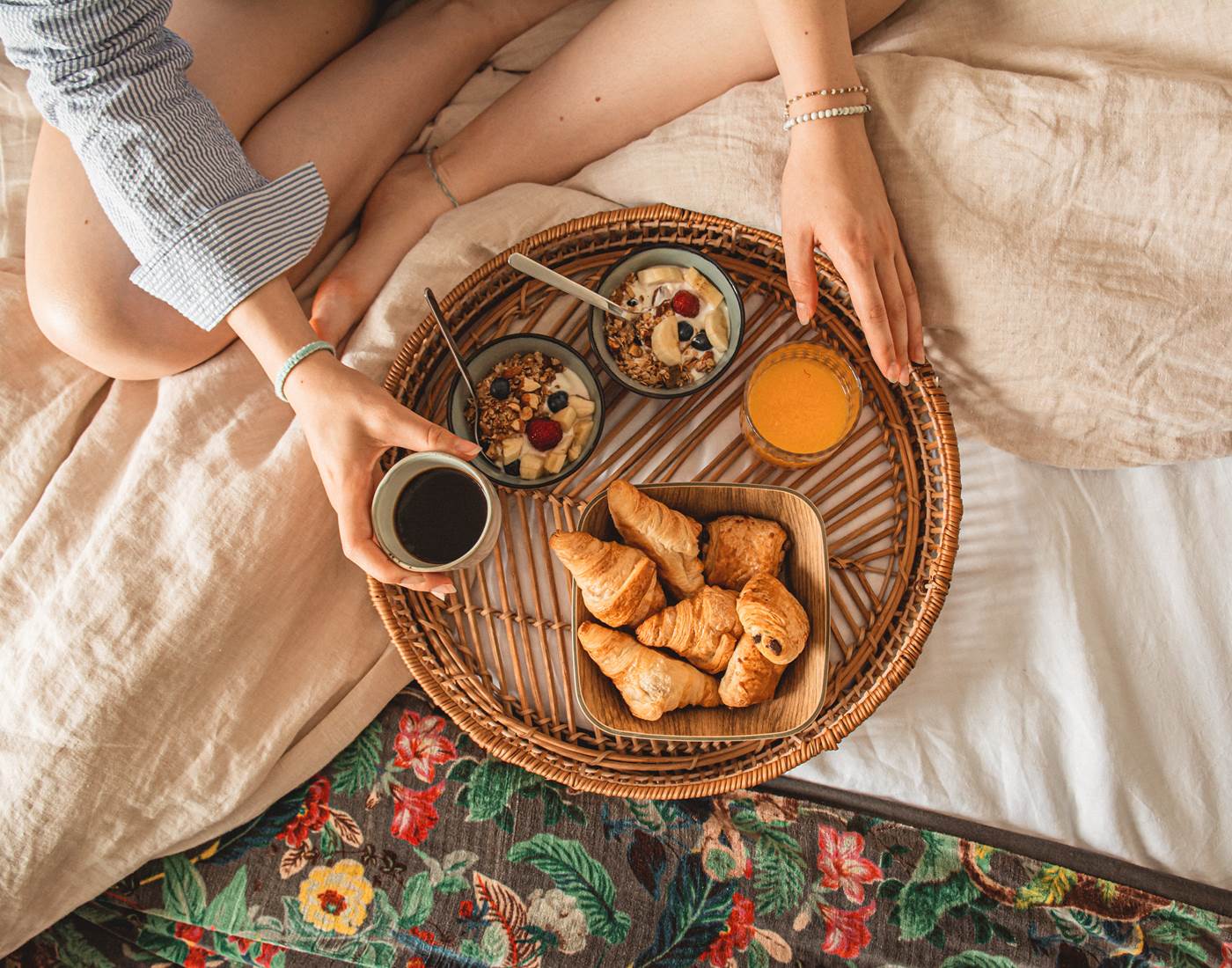 Le petit déjeuner gourmand