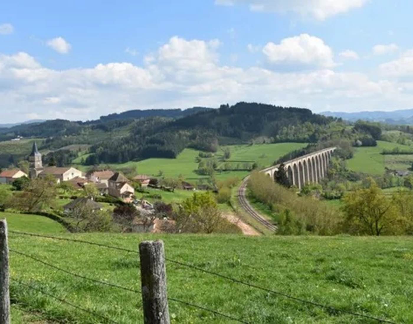 Viaduc de Mussy-sous-Dun à 23km de Vaulx