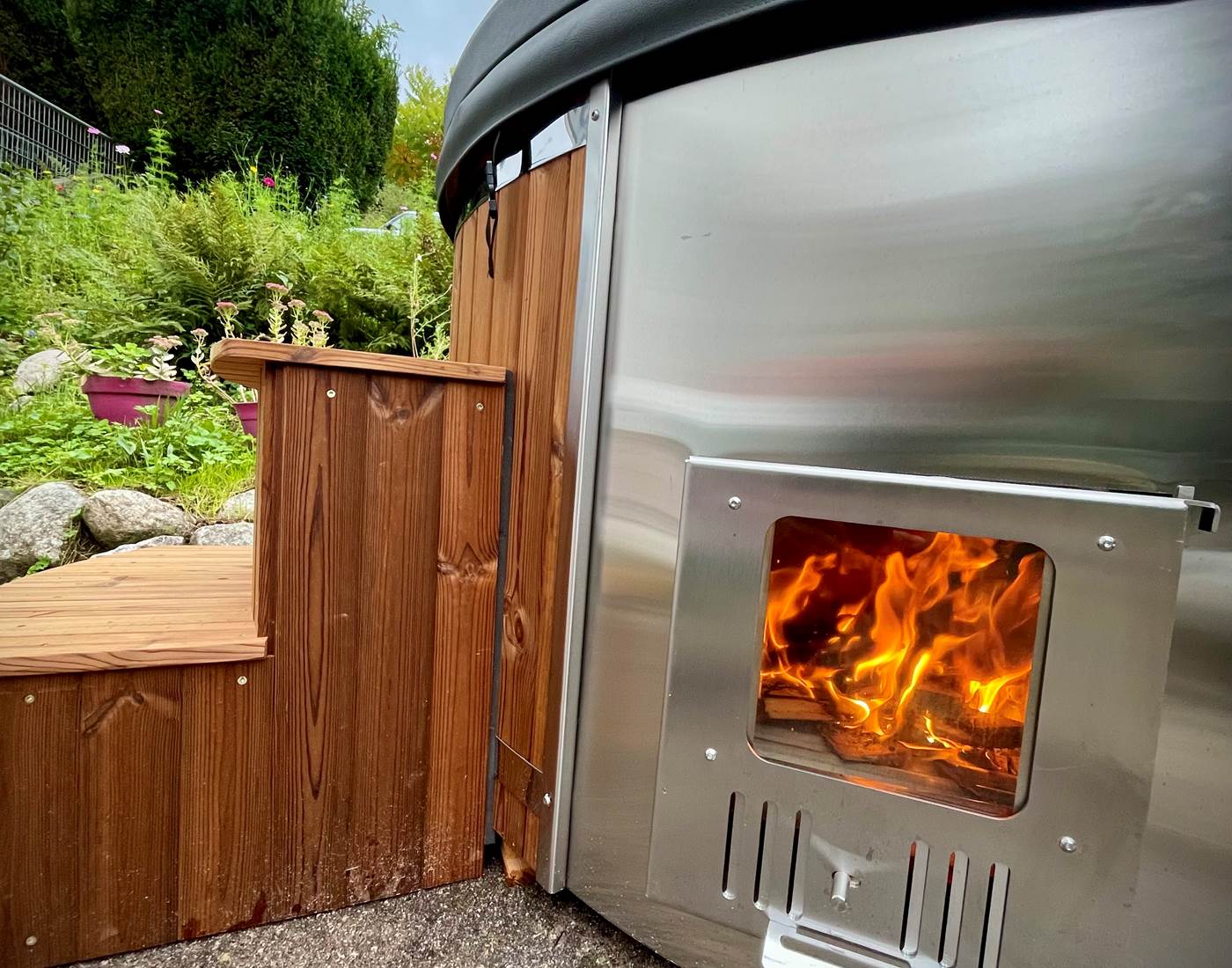 Feux de bois , nordic spa