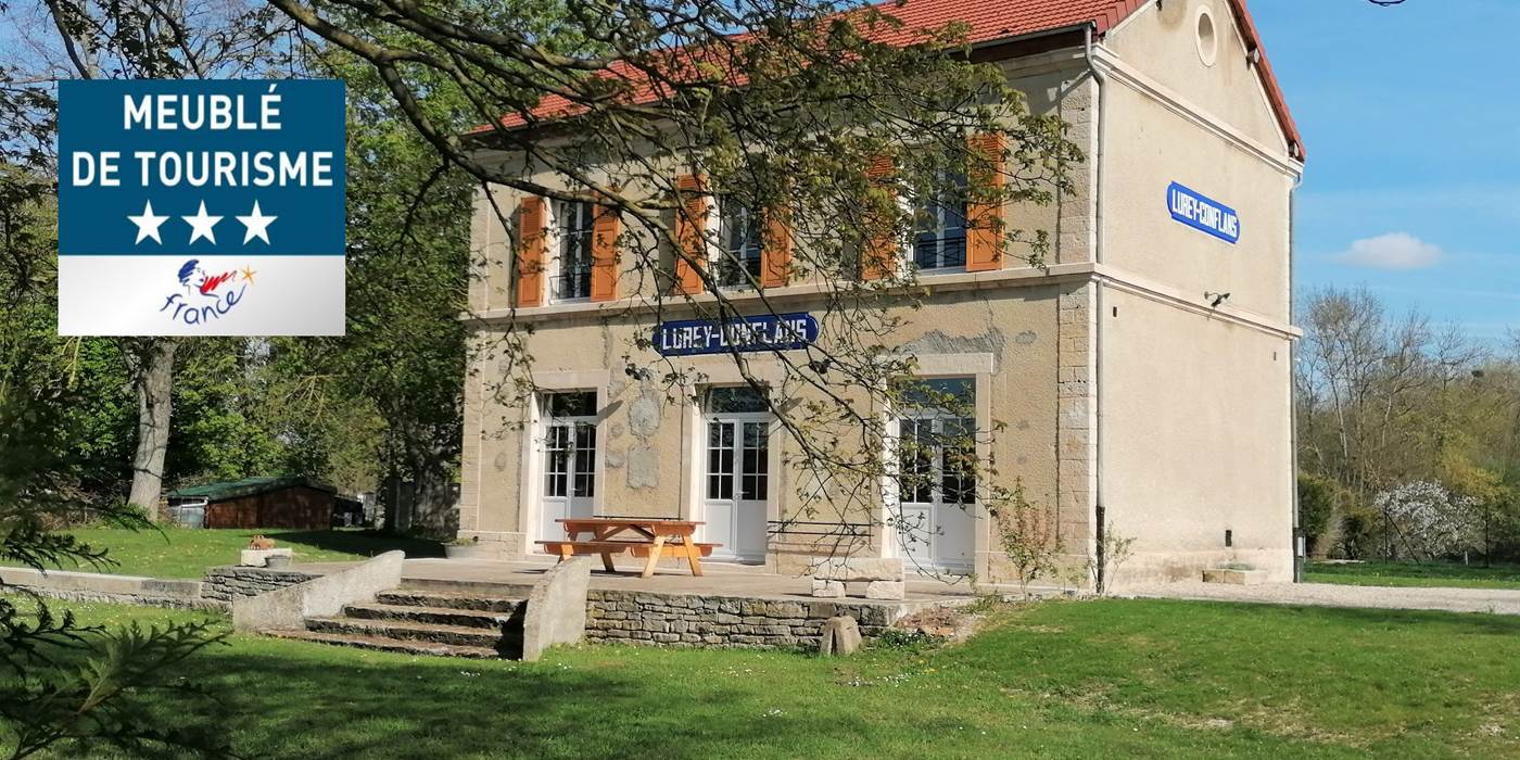 La Gare de Lurey Conflans, gîte et hébergements insolites en Champagne