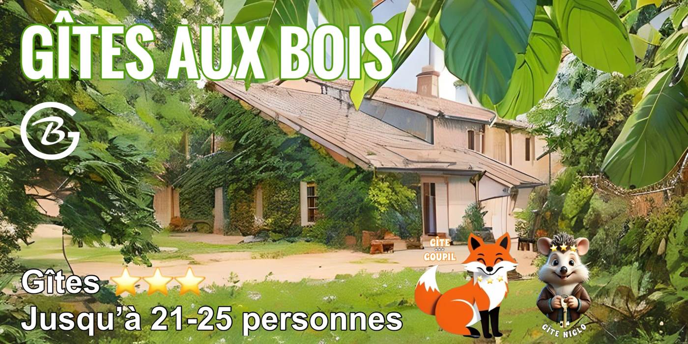 GITESAUXBOIS gites de charme à la campagne à BOULT-AUX-BOIS