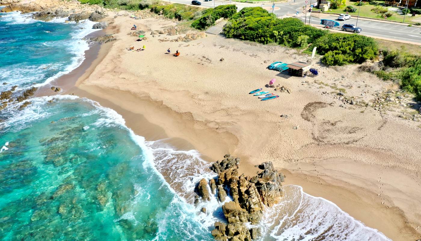 Abbartello kayak paddle Corse paillotte vue Spar-photo-page