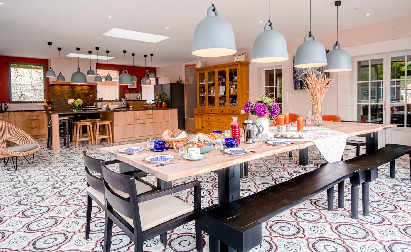 La cuisine, salle à manger