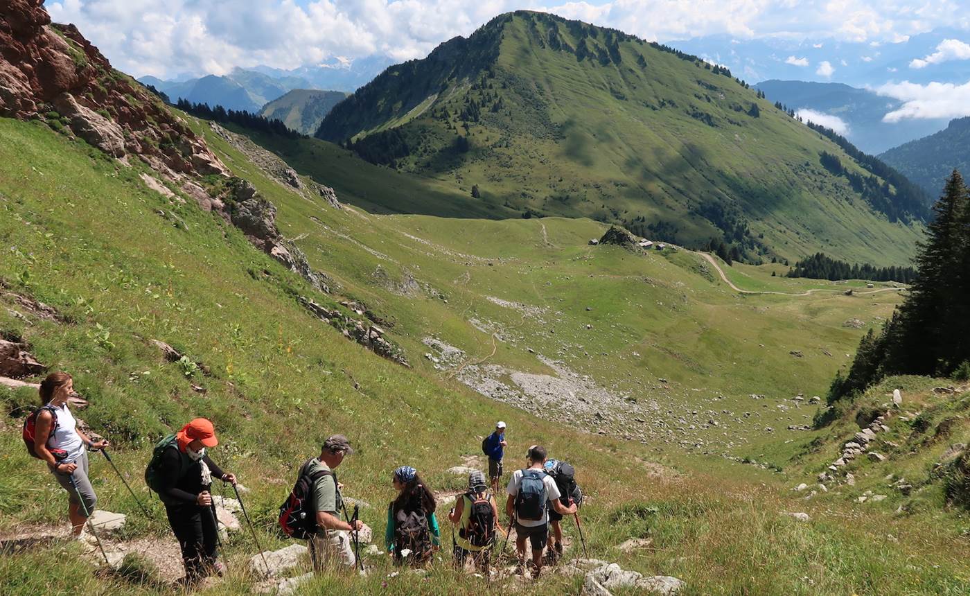 Face à la pointe d'Uble