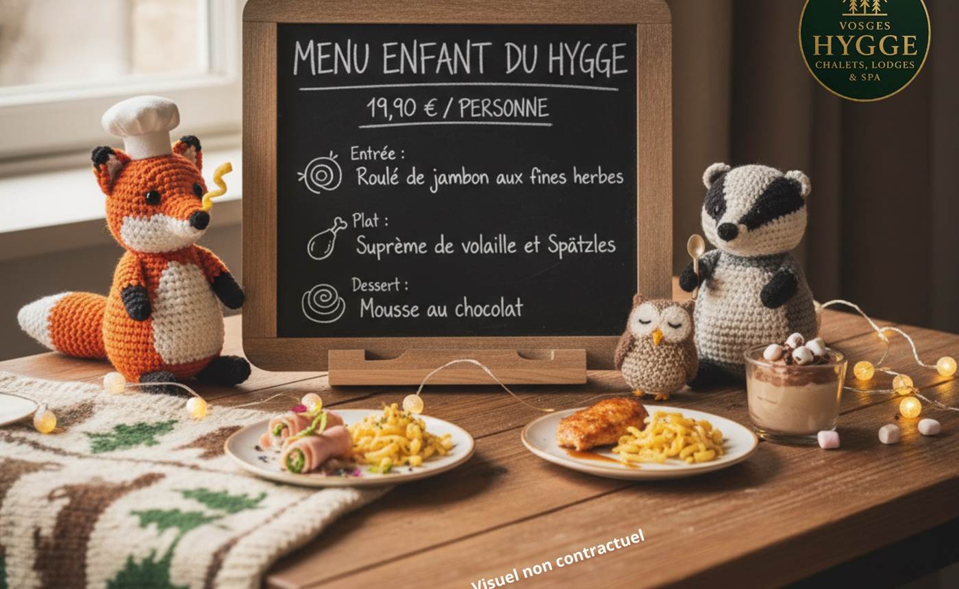 Menu Enfant du Hygge (Visuel non contractuel)