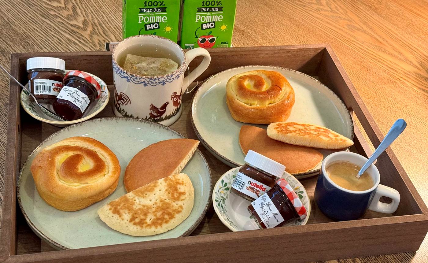 Petit-déjeuner Pour 2 personnes, photo non contractuelle