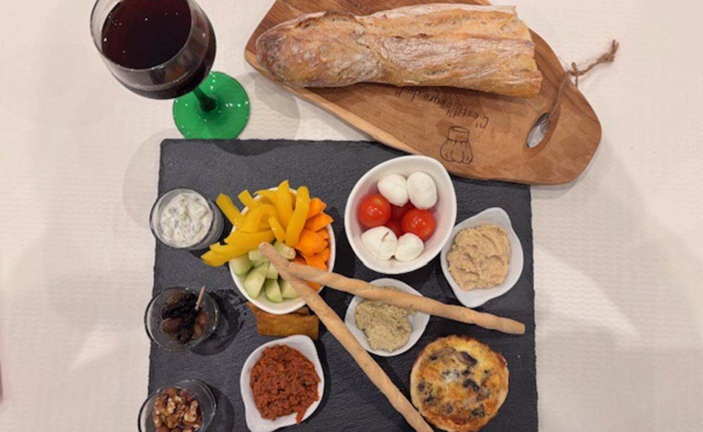 Ardoise Apéro Végétarienne