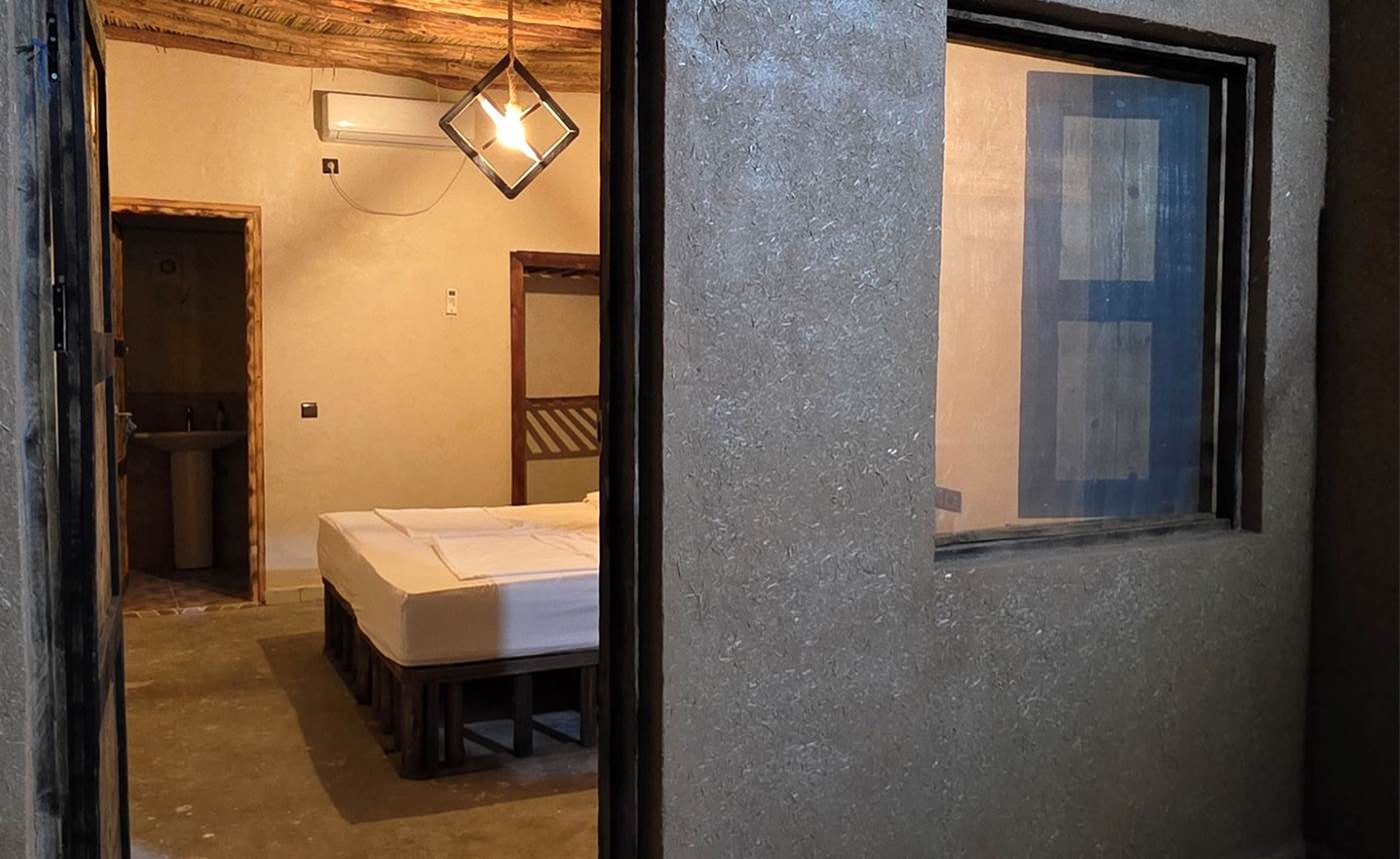 Cozy Traditional Room with Terrace View – Camping Hotel Amerdoul, Icht Tata