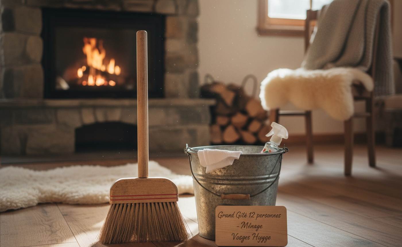 Forfait ménage Grand Gîte 12 Personnes