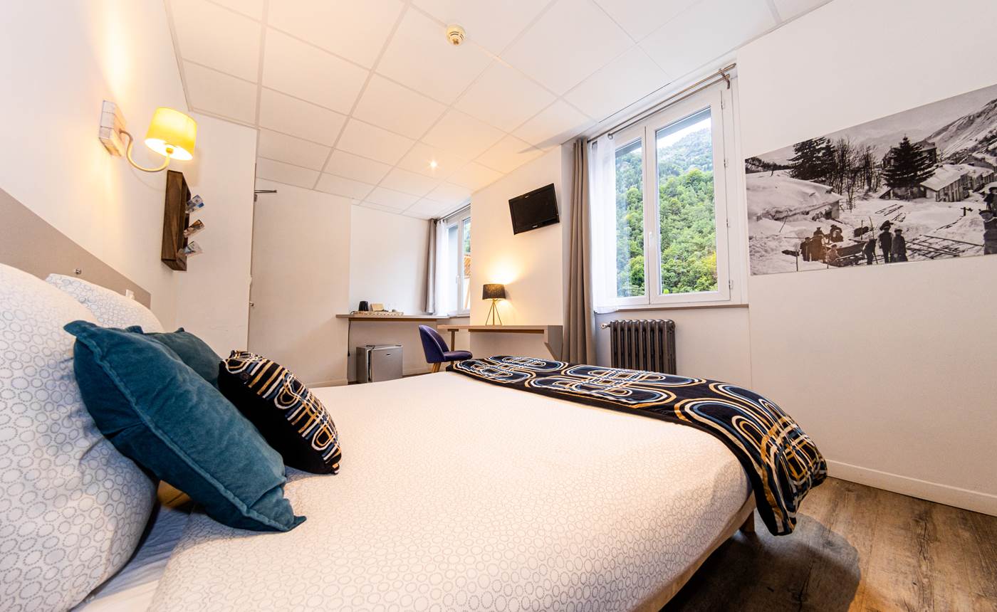 Hôtel Alphée - Barèges Tourmalet - Chambre Double - Vue Montagne