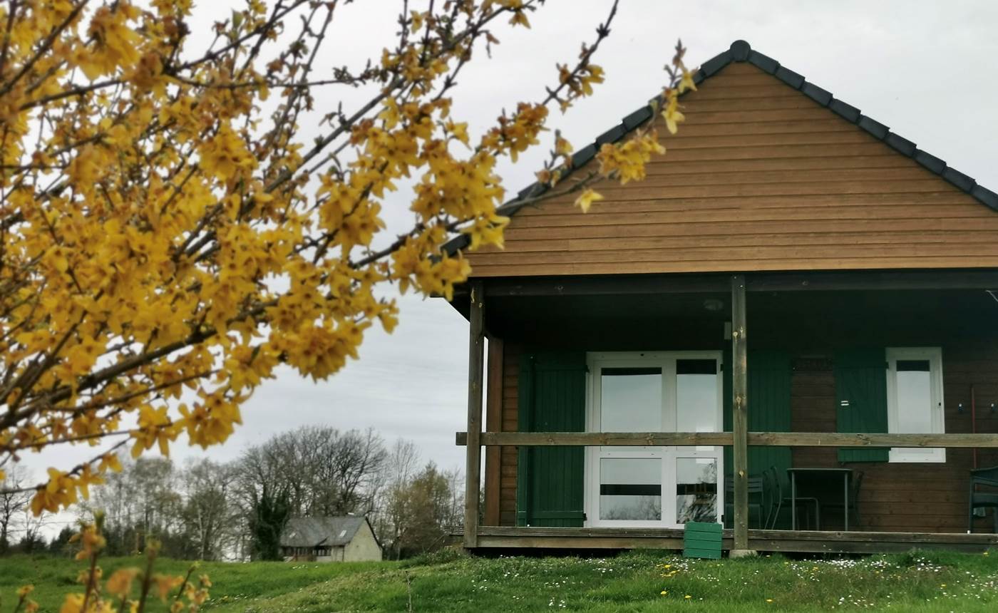 Vue extérieure du Chalet Ostrya