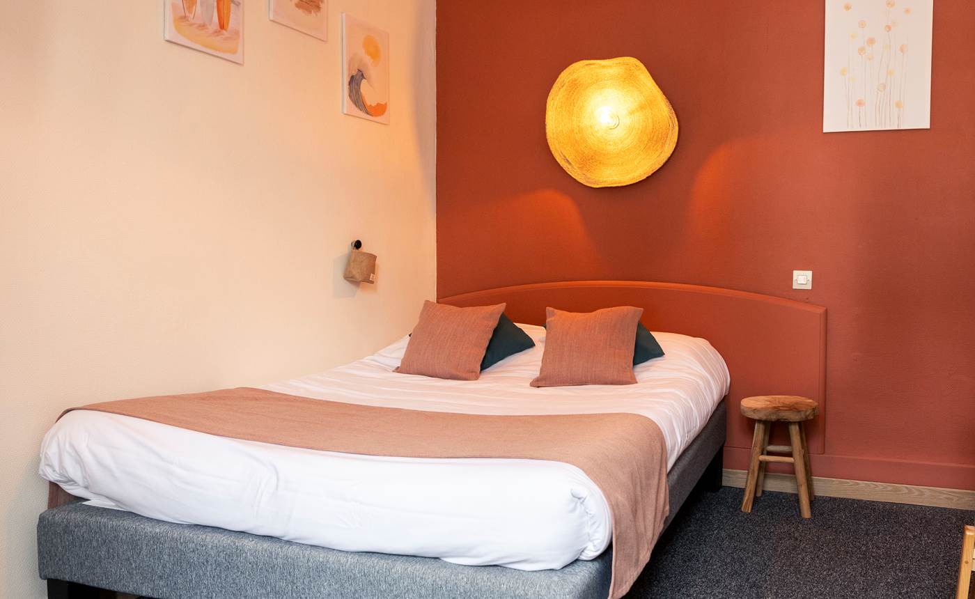 Hotel La Villa Rose Marie saint brevin océan soirée étape lit double petit déjeuner diner restaurant affaire vue mer