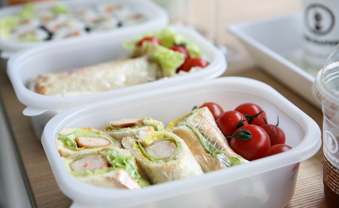 Nos lunch box produits frais et variés